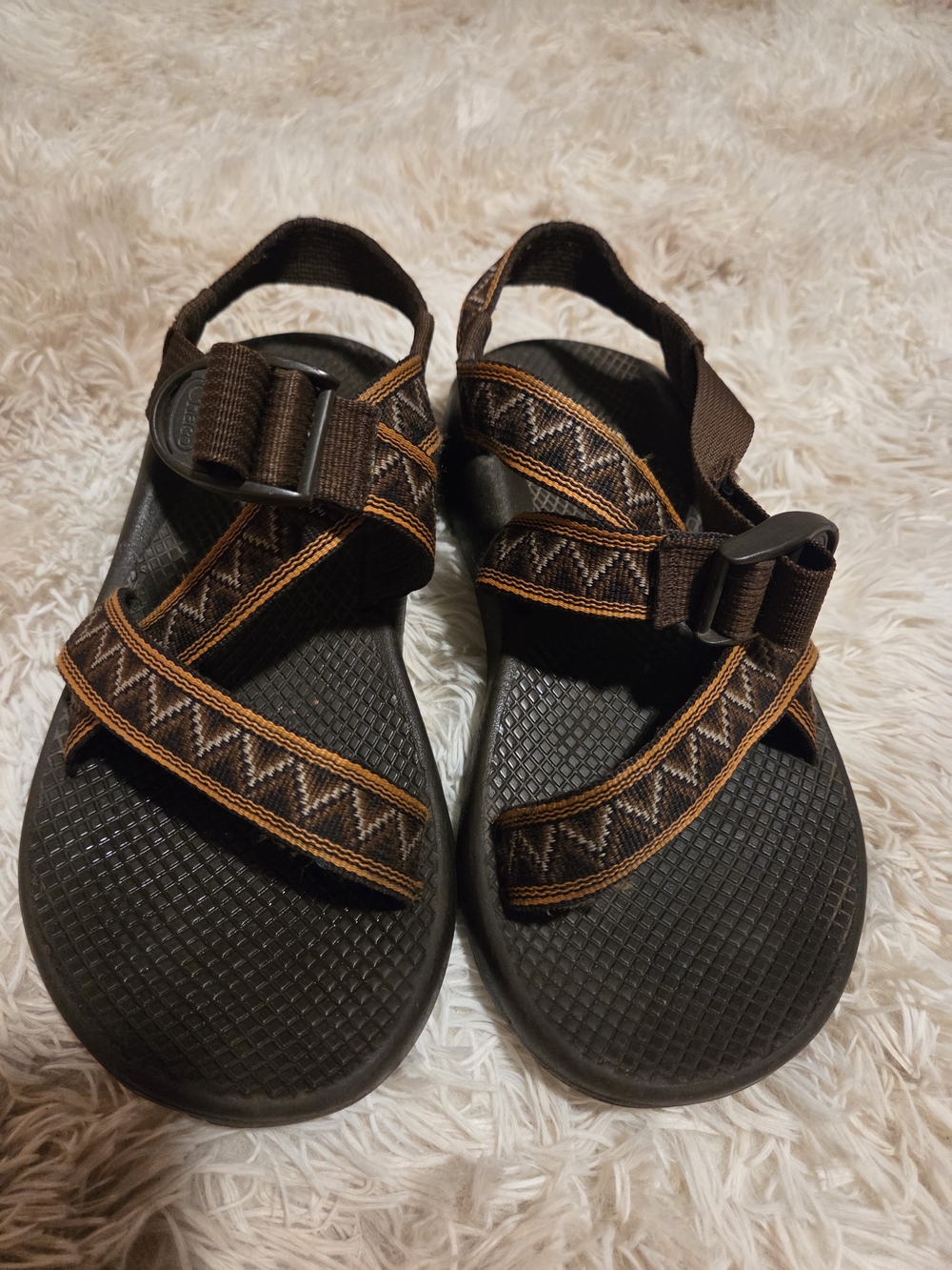 Chaco Brown Strappy Outdoor Sandals